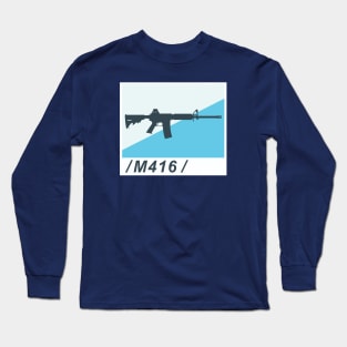 M416 Machine Gun Long Sleeve T-Shirt